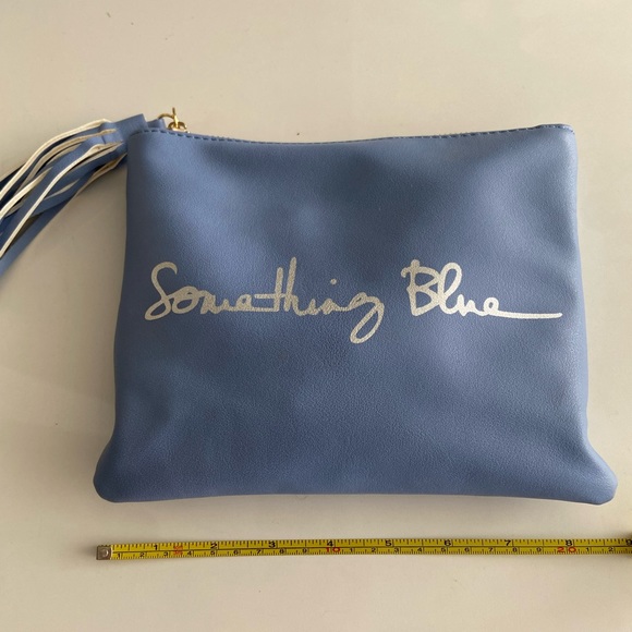 Something Blue zipper pouch - Picture 3 of 3